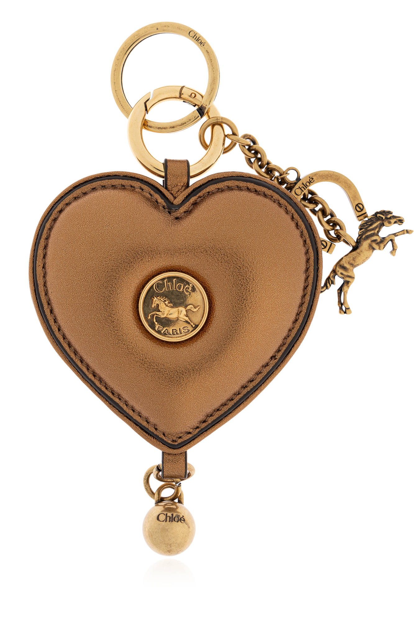Chloé Heart-Shaped Bag Charm | Women's | Vitkac